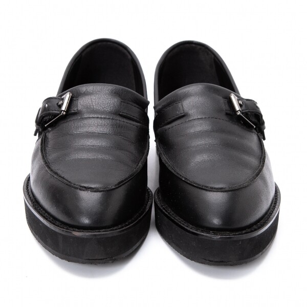 Yohji Yamamoto NOIR Belted Leather Shoes Size 3 (US About 6