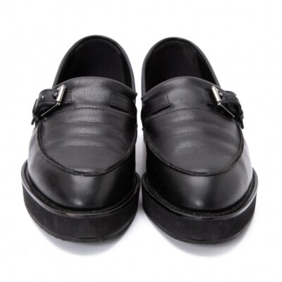 ★sale★Youji Yamamoto +NOIR Yohji Yamamoto NOIR Belted Leather Shoes Size 3 (US About 6