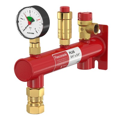 Flamco Flexconsole Plus 3/4 MAG - Kesselgruppe - Wandbefestigung für Ausdehnu...