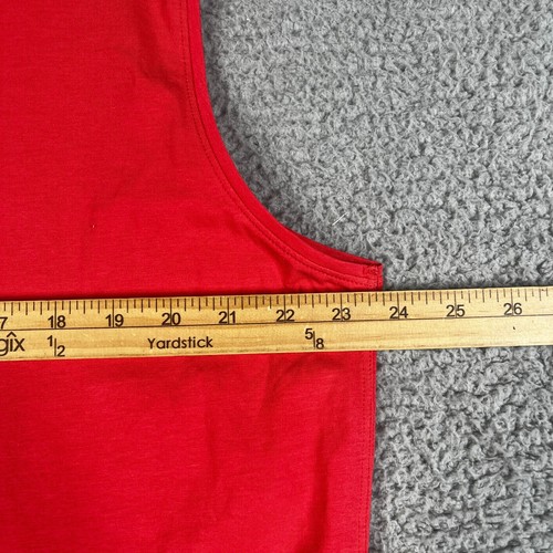 Lululemon Muscle Tank Womens 12 Orange Brunswick Pima Cotton Top Workout Summer - Picture 12 of 17