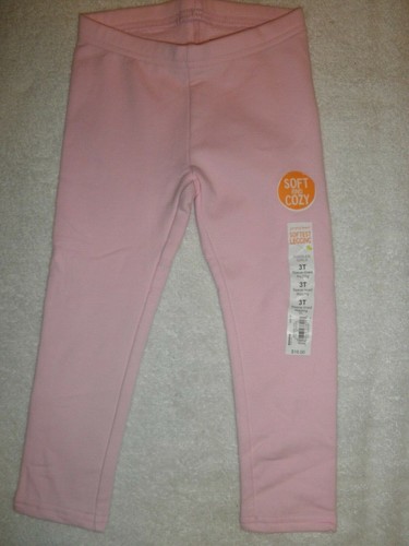 NWT Baby & Toddler Girl Jumping Beans Softest Fleece-Lined Leggings colors/sizes - Afbeelding 10 van 31