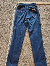 Vintage Gitano Blue Denim Jeans Womens Sz 7/8 Embroidered Pockets 44976 Small