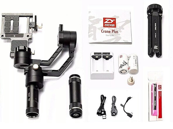 ZHIYUN Crane Plus 3-Axis Handheld Gimbal Stabilizer for DSLR