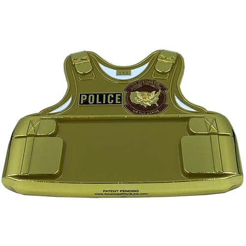 EL6-009 Air & Marine Operations AMO Interdiction Agent CBP Body Armor 3D Challen - Picture 2 of 4