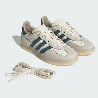 JR3837 adidas Originals Gazelle Indoor Cream White Preloved Teal Wonder (Herren)