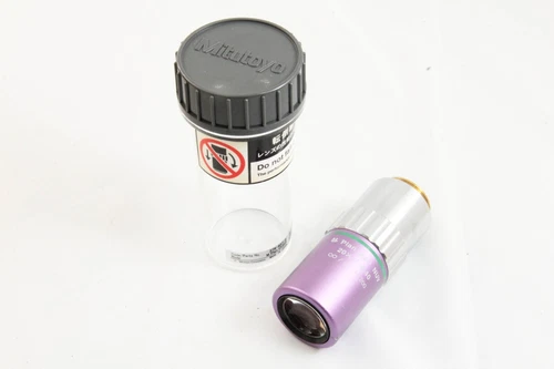 Mitutoyo M Plan Apo NUV 20x / 0.40 Infi/0 f=200 Microscope Objective Lens #5438