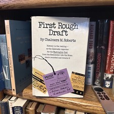 Chalmers Johnson Signed First Rough Draft