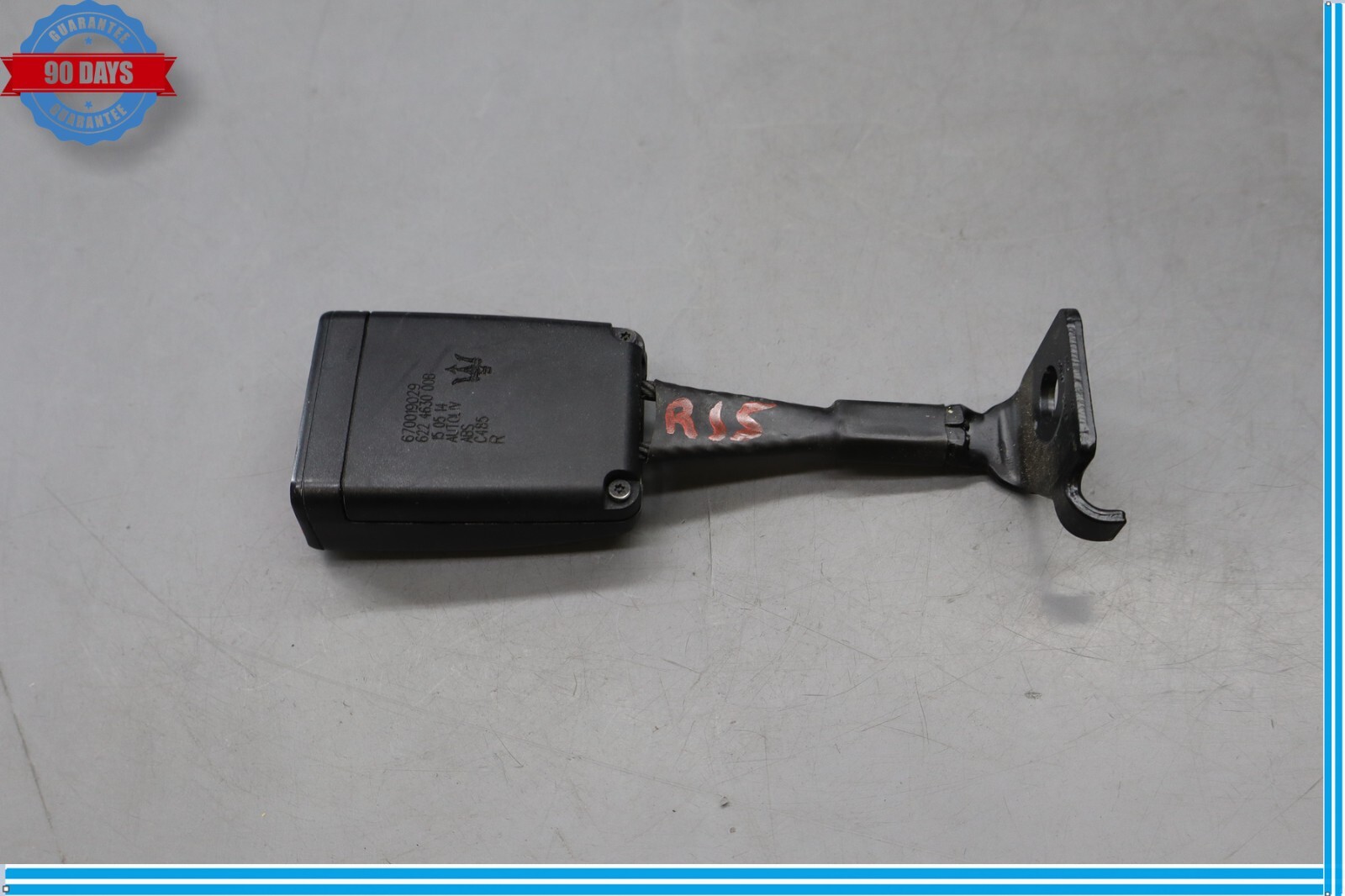 Maserati Quattroporte 2014-2022 Rear Right Seat belt buckle Black