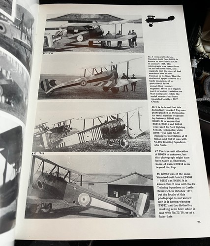SOPWITH PUP WINDSOCK DATAFILE SPECIAL JM BRUCE DRAWINGS PROFILES CLOSEUPS RARE - Picture 7 of 9