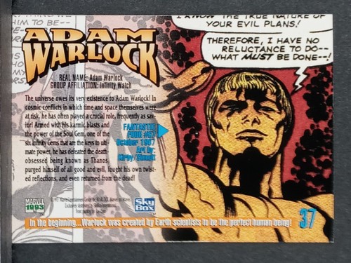 🔥1993 Marvel Masterpieces - Pick A Card & Complete Your Set !!! 🔥 - Picture 40 of 122