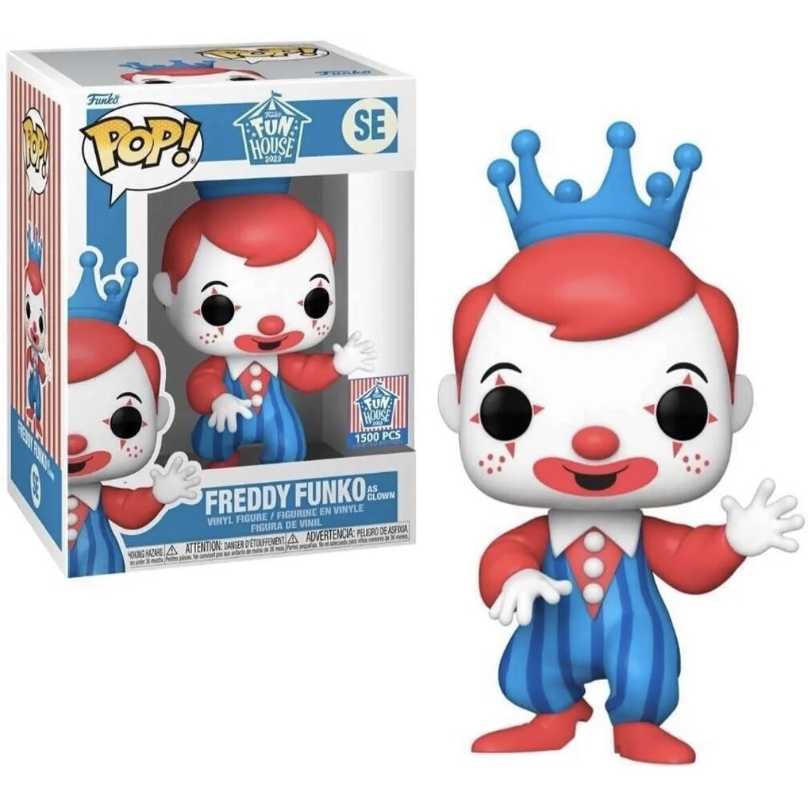 Funko Pop Freddy Funko as Clown LE 1500 Wondercon Exclusive