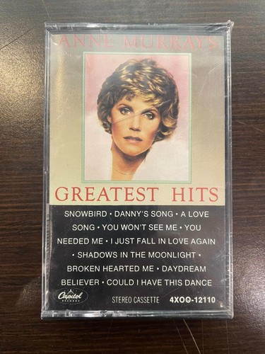 ANNE MURRAY'S GREATEST HITS FACTORY SEALED CASSETTE TAPE (A) - Picture 1 of 3