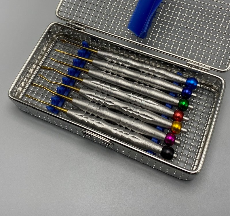 7pcs PDL Proximators Root Elevator Luxating Spade Dental Instruments