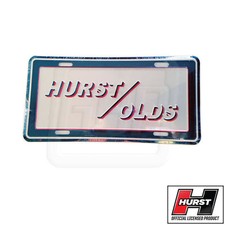 84 Ho Hurst Olds Cutlass Stamped Aluminum License Plate Tag Authorized Product