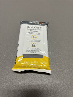 Medela Quick Clean Breast Pump and Accessory Wipes 30 Count, Resealable,...