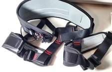 Safety Belt Professional Climbing Belt for Mountaineering Black by Ttechouter ZY