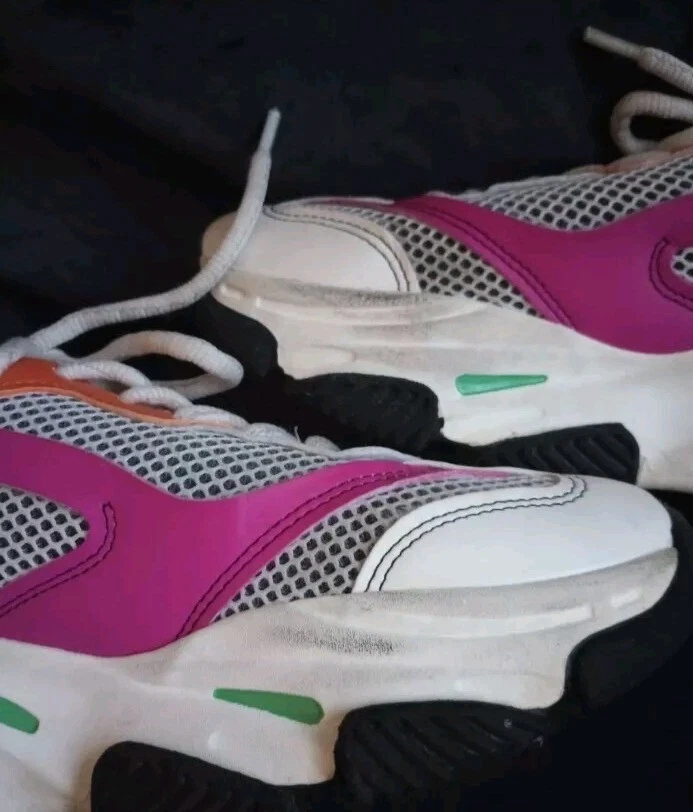 Tênis Steve Madden Colorful Possession meninas grandes tamanho 4 - Imagem 4 de 4