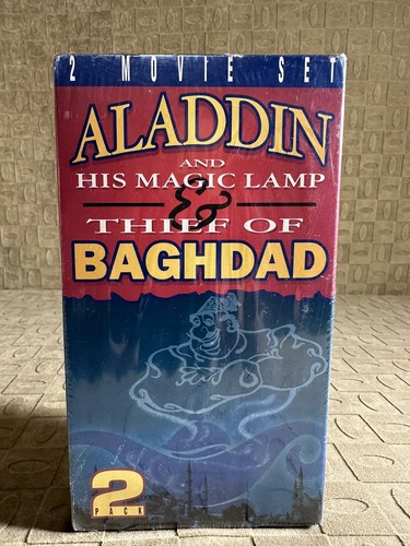 Rare 2 Movie Set Aladdin And His Magic Lamp & Thief of Baghdad (New) - Bild 1 von 5