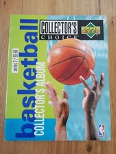 1995-96 NBA Upper Deck Collector's Choice Serie2 - ALBUM con 122 card