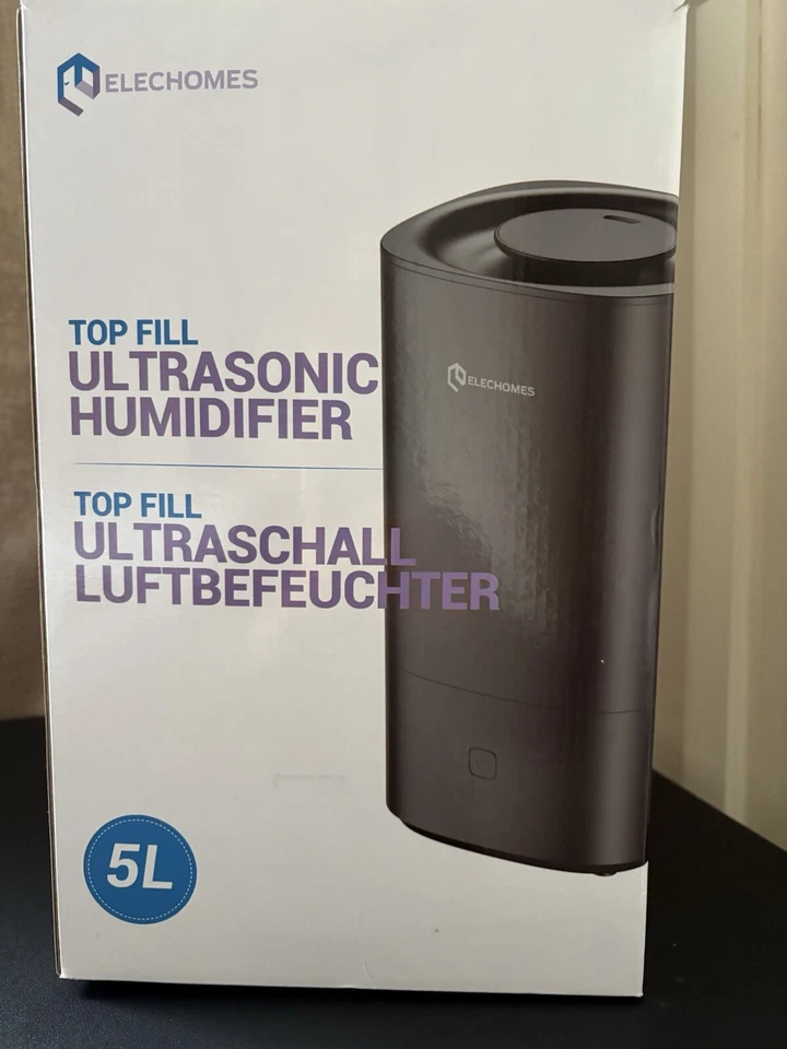 Elechomes Ultrasonic Humidifier Opened Never Used - Image 4 of 4
