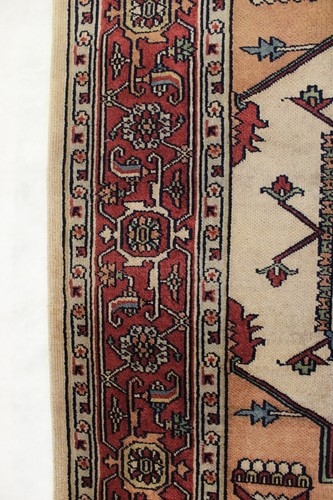 6'0" x 9'1" ft. Oriental Wool Hand Knotted Traditional Area Authentic Rug - Picture 6 of 8