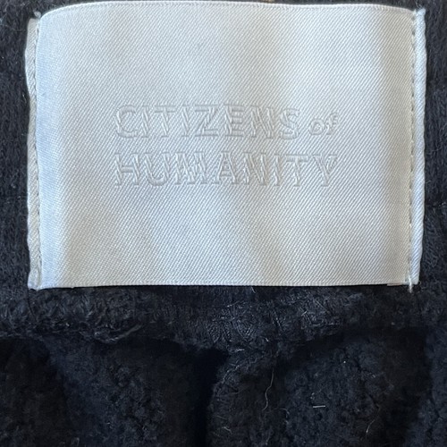 Citizens of Humanity Nia Wide Leg Lounge Pants Damen M Baumwolle Schwarz Jogginghose - Bild 4 von 8