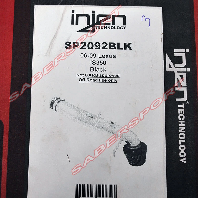 Injen SP2092BLK Black Short Ram Air Intake for 2006-2020 Lexus IS350 3.5L V6 - Image 3 of 4