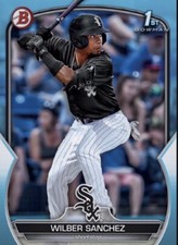 [DIGITAL] Topps Bunt - Wilbur Sanchez - Bowman 23 S1 - Sky Blue Prospect Base