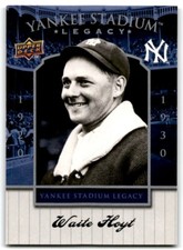 2008 UPPER DECK YANKEE STADIUM BOX SET WAITE HOYT NEW YORK YANKEES #5
