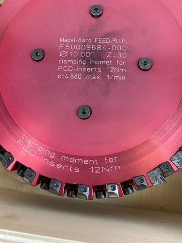 Aaro Feed Plus Mapal F50009684 000 10" Inch Clamping Moment for PCD Insert 12Nm - Picture 2 of 11