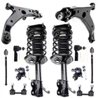 For 1996-2002 Toyota Corolla Front Struts w/ Springs Control Arms Tie Rods Kit