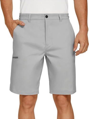 Men's Quick Dry Stretch Golf Shorts Lightweight Casual Summer Hiking with Pocket - Picture 13 of 45