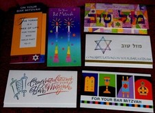 VINTAGE Hanukkah Cards Chanukah FACTORY SEALED Packs-FREE SHIPPING AFTER First