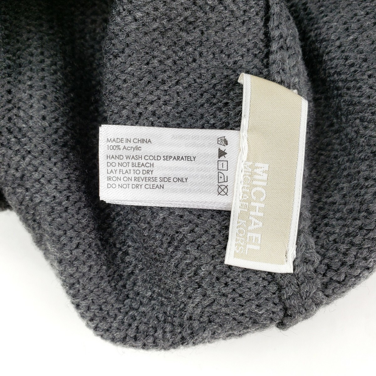 MICHAEL Michael Kors Women Gray Derby Heather Studded Knit  display picture 1