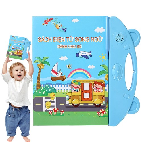 1pc Educational Sound Talking Book Toy for Preschool Toddler Boy Girl Children - Picture 4 of 14