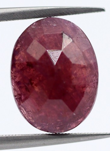 IGI Certified Natural Red Ruby 6.06 Ct No Heat Africa Gemstone Loose 12x9 mm - Picture 5 of 11