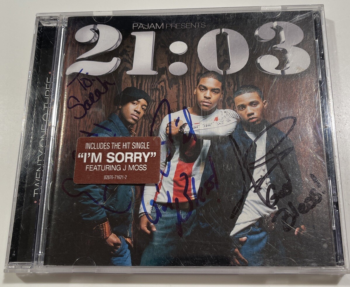 AUTOGRAPHED OP 21:03 Self-Titled Debut 2006 Pajam CD w/iROCC