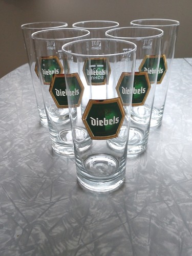 Diebels Alt 0.3L SQHM beer glass Das Freundlich Alt Oktoberfest Bavaria Germany