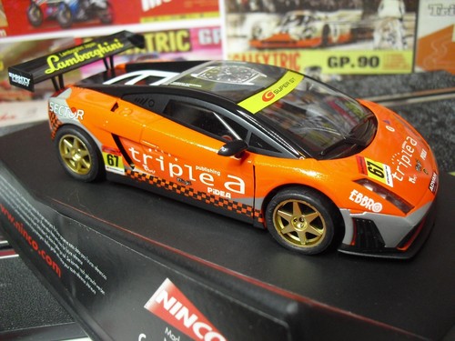 50513 NINCO LAMBORGHINI GALLARDO TRIPLE A NEW SLOT CAR 1/32 - Picture 8 of 11