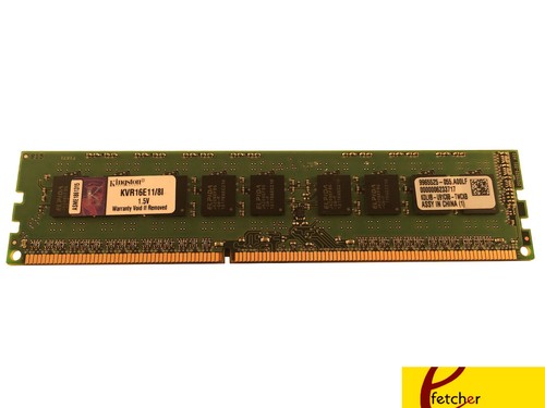 Kingston KVR16E11/8I 8 GB DDR3 1600 PC3 12800 ECC DIMM per desktop e server - Foto 2 di 2