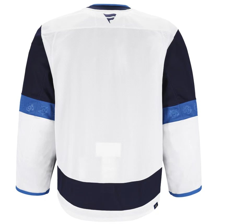 Team Finland 2025 4 Nations Face-Off Pro Blank Jersey - White