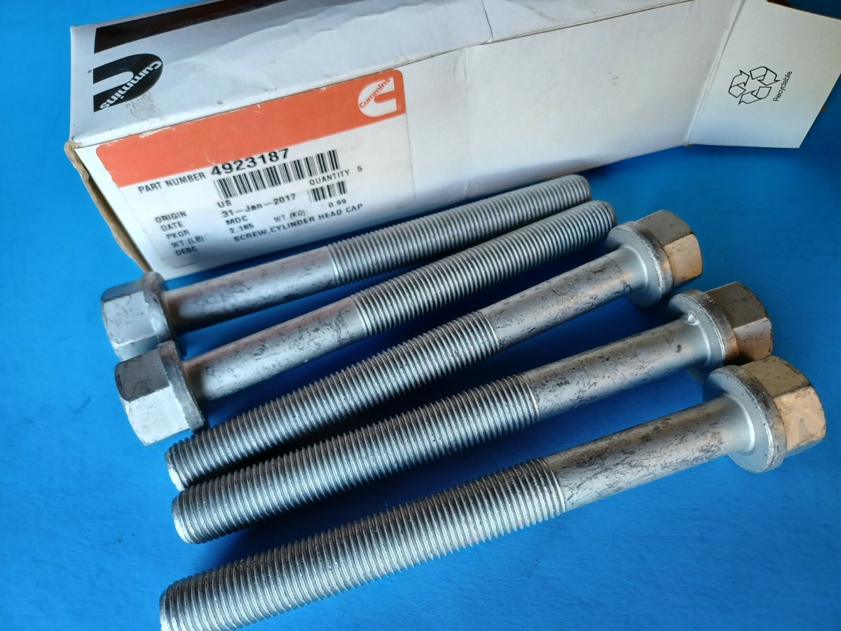 NEW Cummins Genuine Parts M11 Diesel Engine Cyl Head Bolt set 