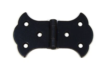 IHC Charnière centrée fer pour portes intégrées charnières de meuble décoratif noir