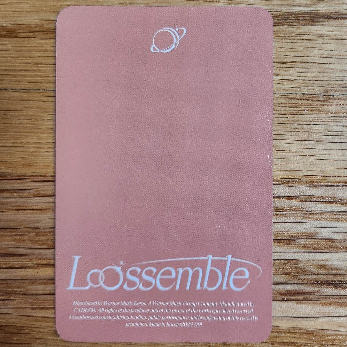 Hyunjin Official Photocard Loossemble 1st Album Genuine