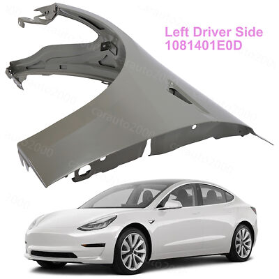 Fender For Tesla Model 3 2017 2018 2019 2020 2021 2022 2023 Front Driver