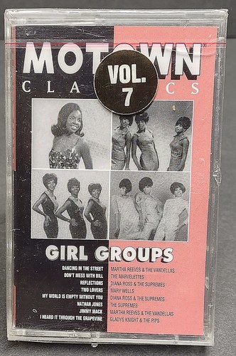 Motown Classics "Girl Groups Vol. 7" SEALED Cassette The Marvelettes, Mary Wells - Bild 1 von 6