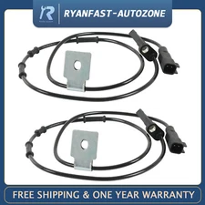 2PCS Front Left & Right ABS Wheel Speed Sensor For Chevrolet Equinox Terrain GMC