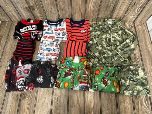 Youth 6 Lot of 6 Sets of Pajamas - Picture 1 of 6
