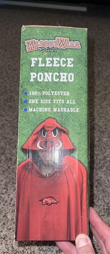 Ohio State Brutus Buckeye Hooded Fleece Poncho Mascot Wear NCAA One Size New Box - Picture 5 of 8