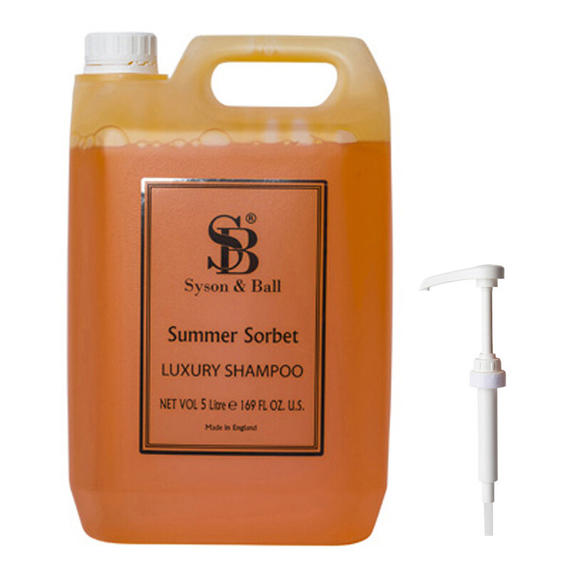 Shampoo Summer Sorbet Fragrance By Syson & Ball - 5L with Pelican Pump